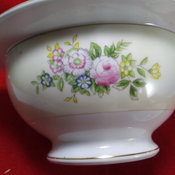 Meito Made in Japan covered sugar bowl. trinket - Picture 7 of 13